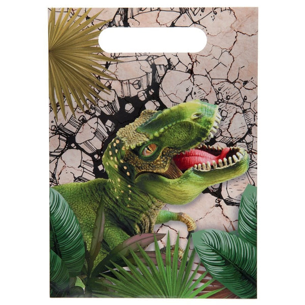 10 sacs cadeaux dinosaure