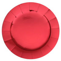 10 sous-assiettes brillantes 33 cm, or, argent ou rouge — vue 3