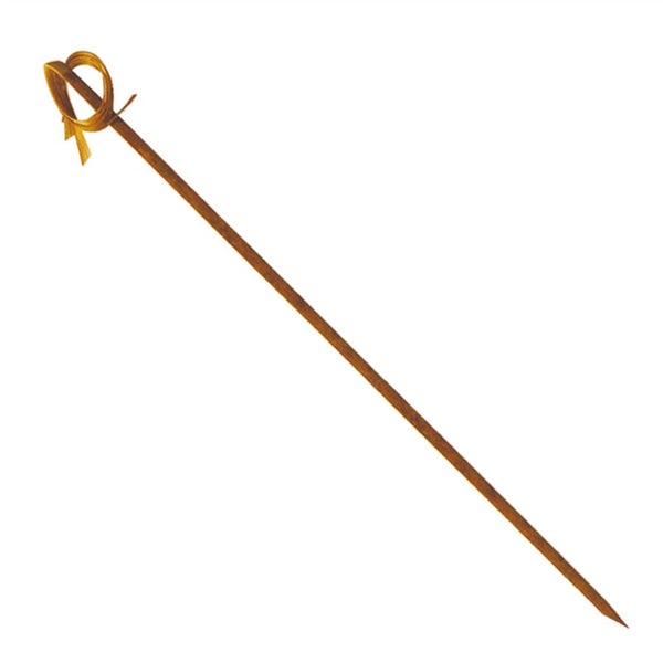 100 piques nœud en bambou, 12 cm