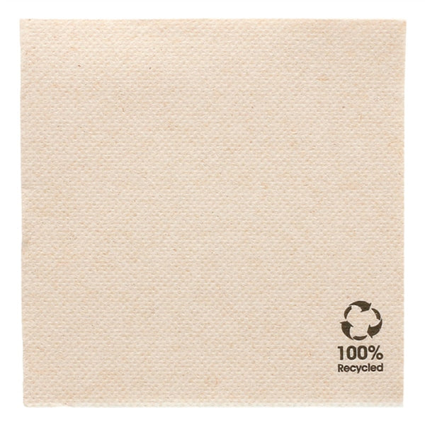 100 serviettes recyclées 20 x 20 cm