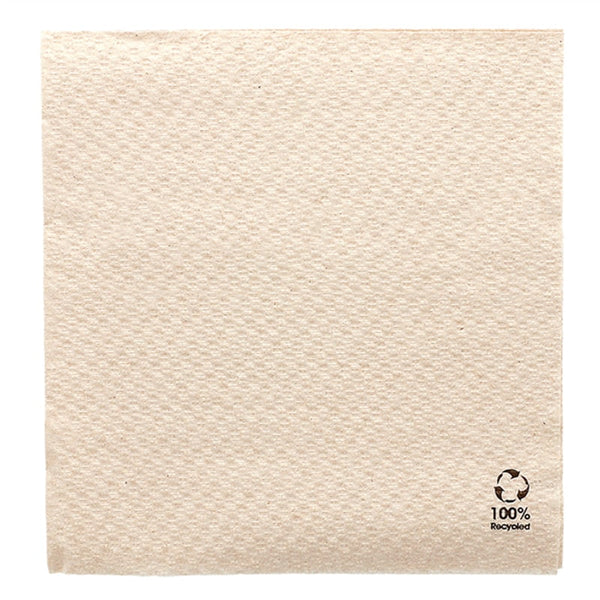 100 serviettes recyclées 30 x 30 cm