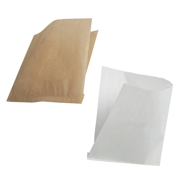 1 000 sachets ingraissables blancs 18 x 22 cm