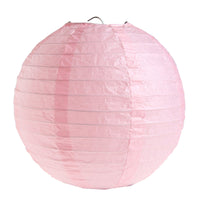 2 lanternes boules 20 cm, blanc, rose ou rouge — vue 2