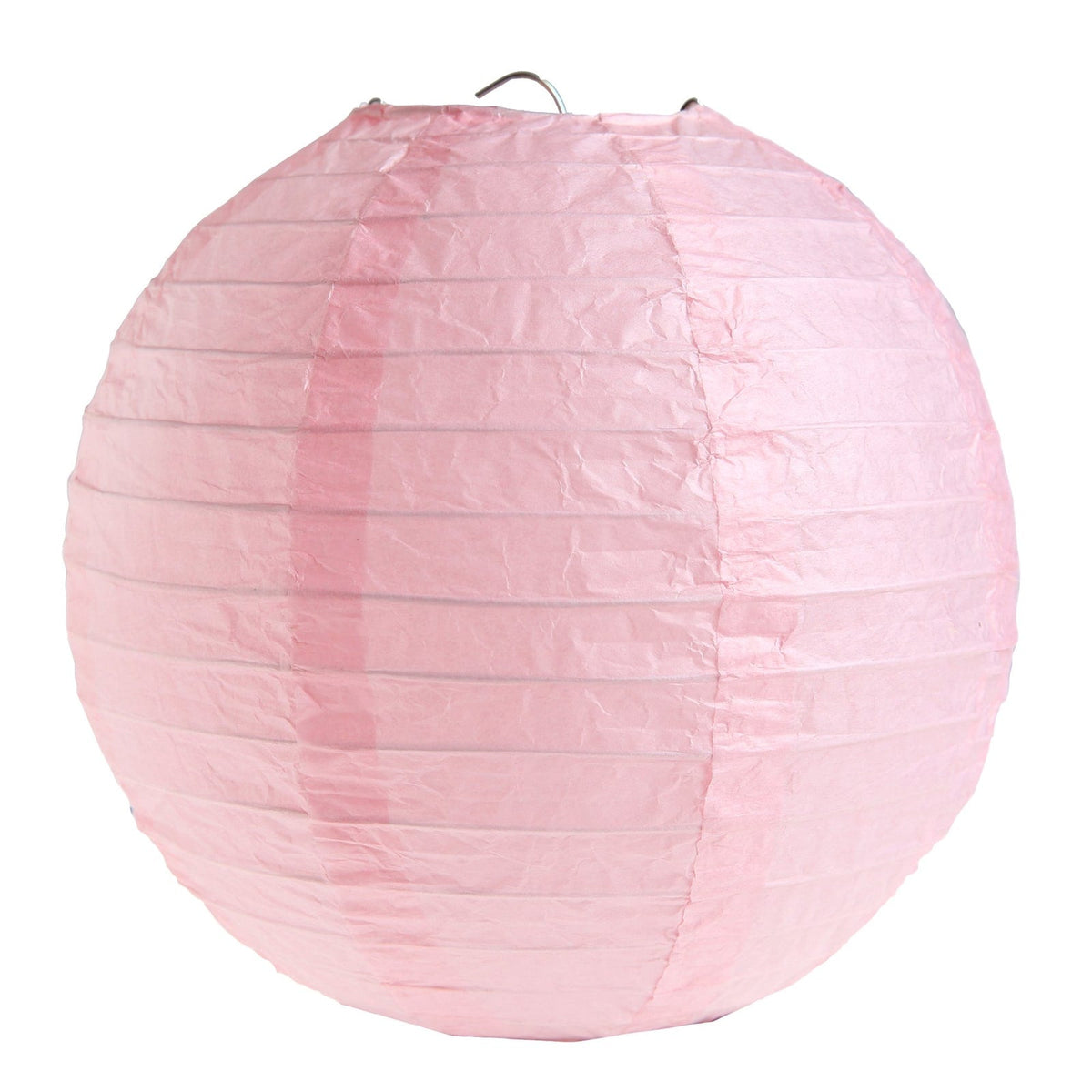 2 lanternes boules 30 cm, rose ou rouge