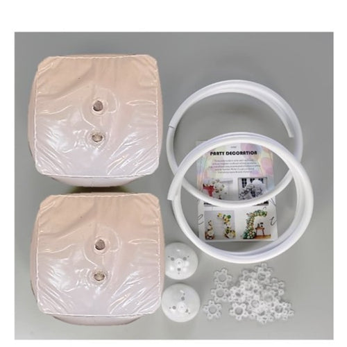 2 supports à ballons en boucle, 2,5 m et 1,5 m — vue 2
