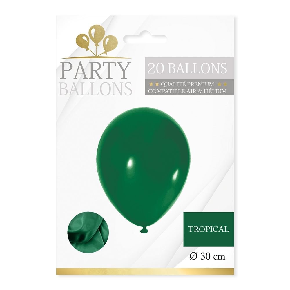 20 ballons pastel 30 cm, 6 coloris — vue 5
