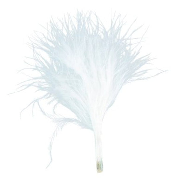 20 plumes de 7 cm, 5 couleurs