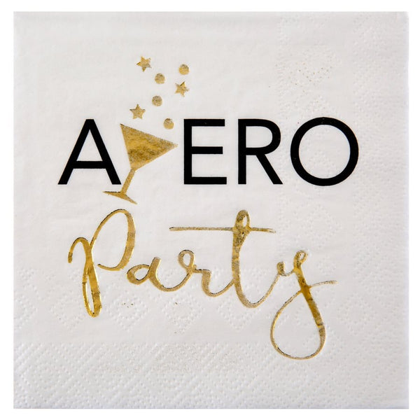 20 serviettes cocktail Apéro party