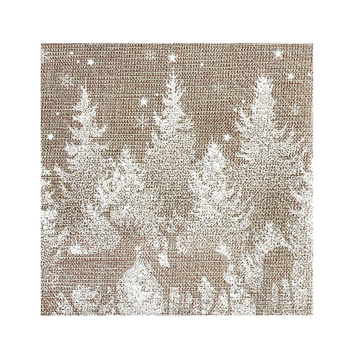20 serviettes Noël sous la neige, 25 ou 33 cm