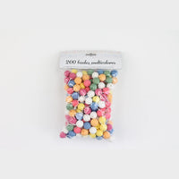 200 boules dancing multicolores — vue 3