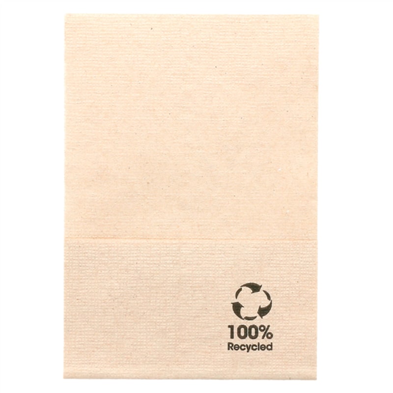200 serviettes mini 17 x 17 cm, recyclées