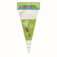 25 sachets cellophane en cône, 36 x 15 cm — vue 3
