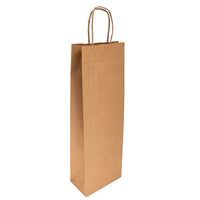 25 sacs 1 bouteille en kraft brun