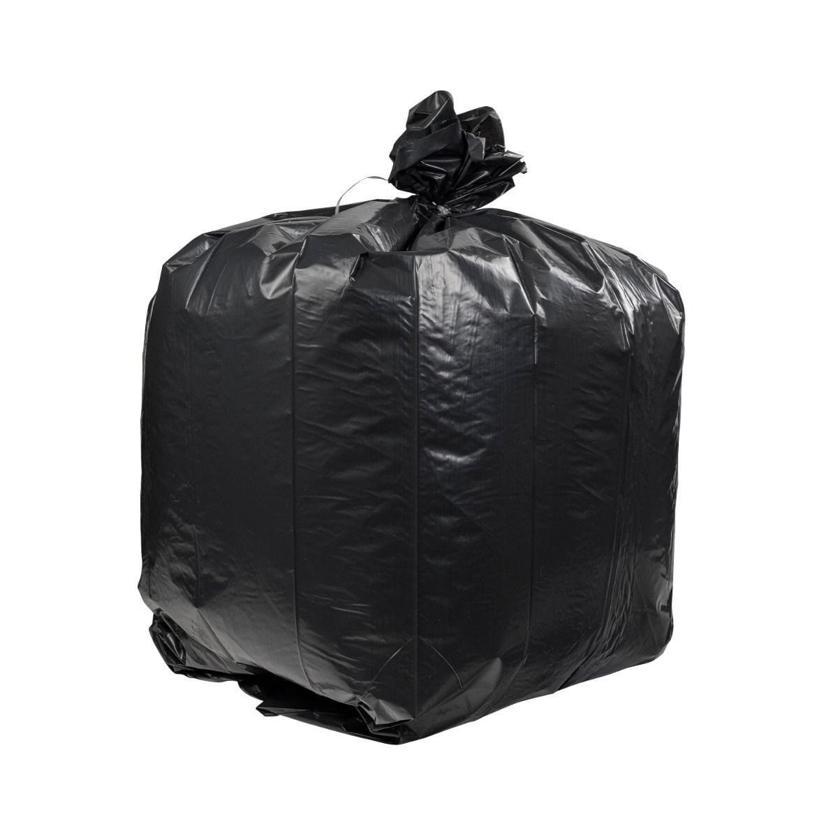 25 sacs poubelle noirs 50 l déchets lourds