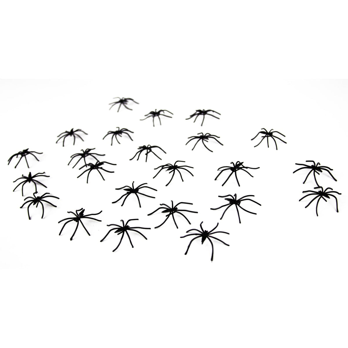 30 araignées en plastique