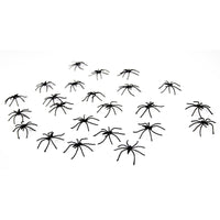 30 araignées en plastique