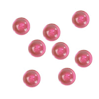 300 perles de pluie 7 mm, blanc, rouge ou fuchsia — vue 2