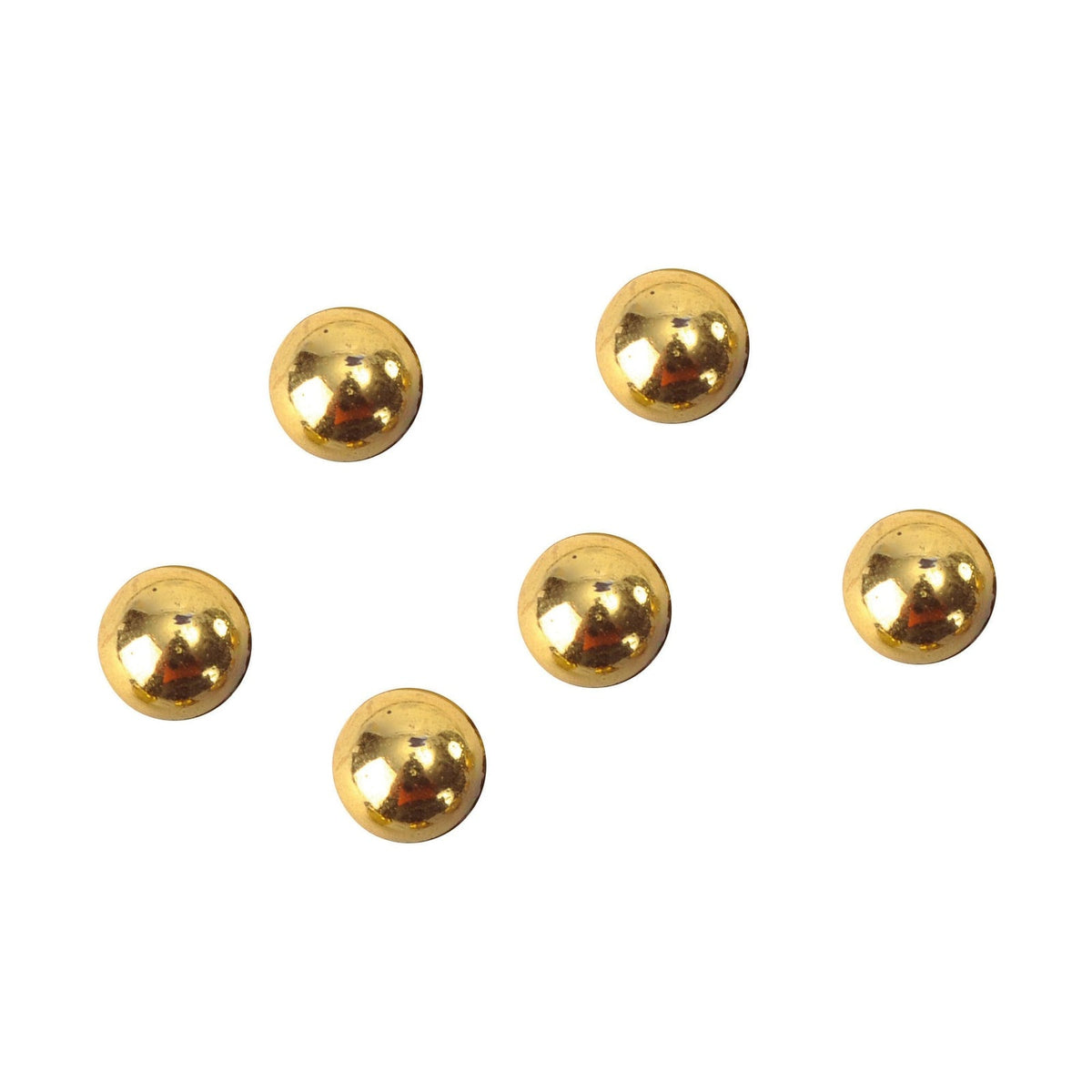 300 perles de pluie métallisées 7 mm, or, argent ou rose gold — vue 2