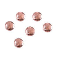300 perles de pluie métallisées 7 mm, or, argent ou rose gold — vue 3