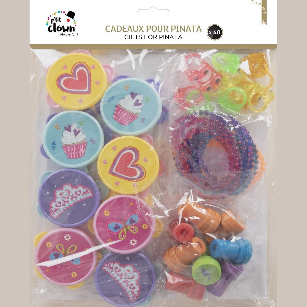 40 cadeaux pour piñata, garçon ou fille — Fille (vue 2)