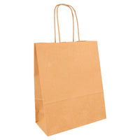 50 sacs kraft bruns à anses, 4 tailles