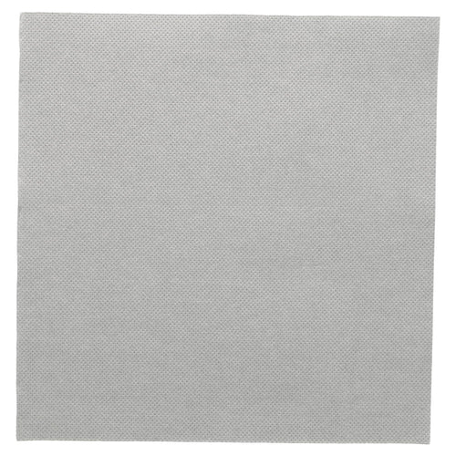 50 serviettes double point 39 x 39 cm, gris argent
