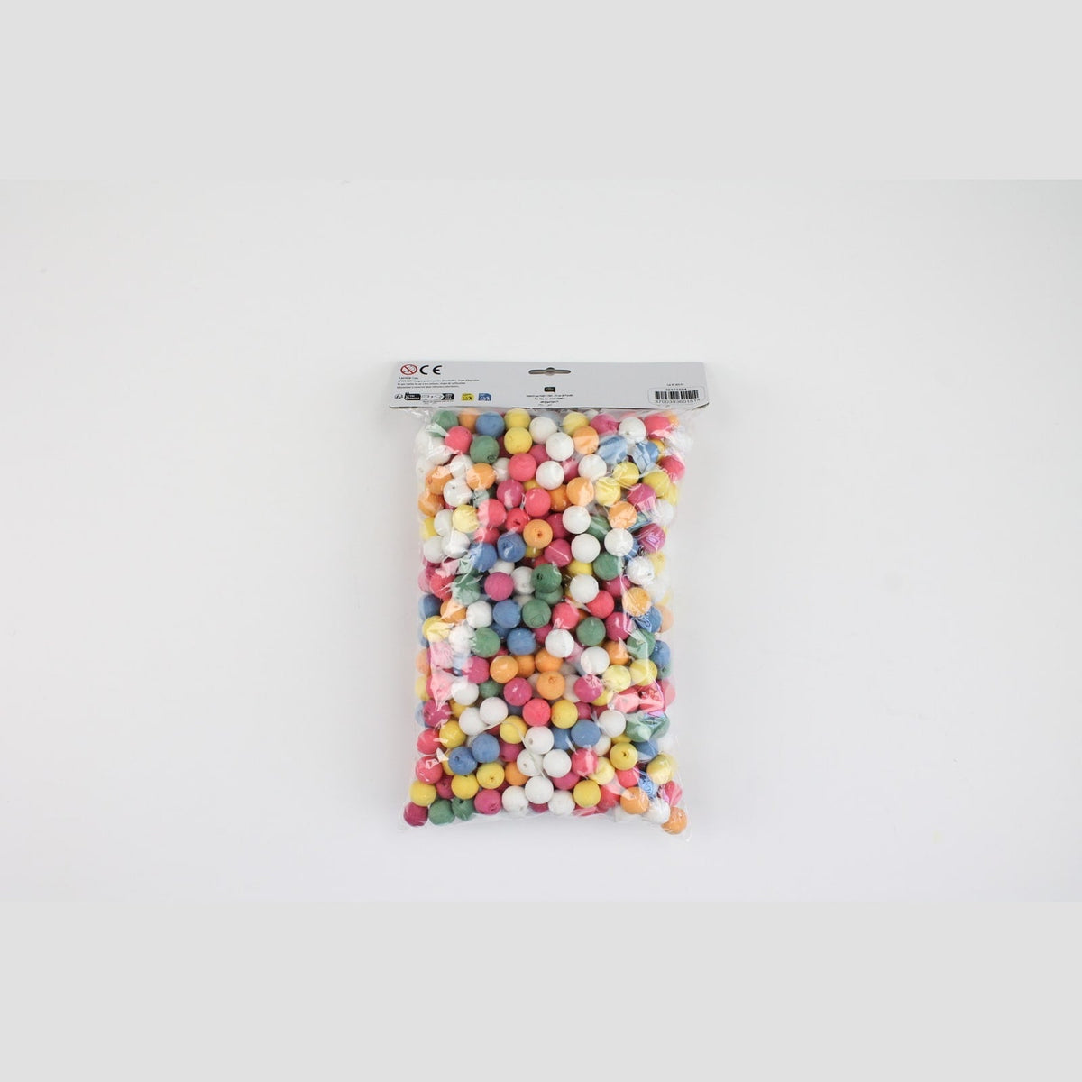 500 boules dancing multicolores — vue 3