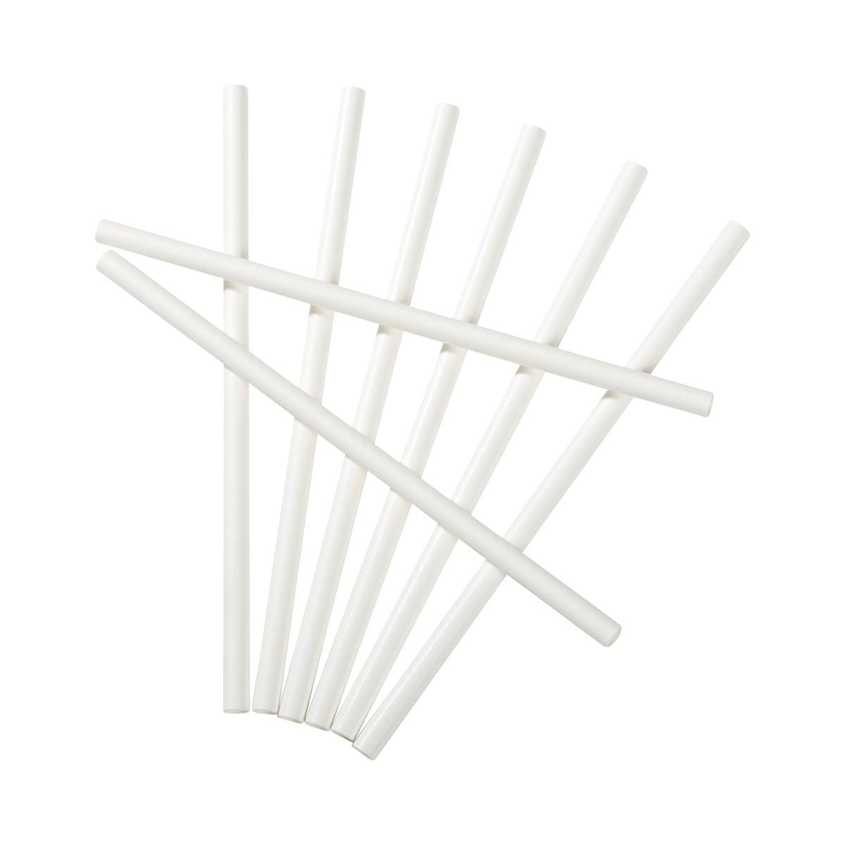 500 pailles en carton kraft Ø 6 mm
