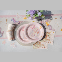 6 assiettes licorne magique — vue 2