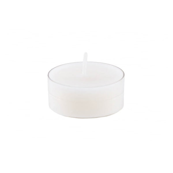 6 bougies chauffe-plat blanches, 4 h