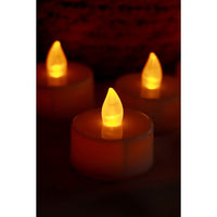 6 bougies LED chauffe-plat blanches — vue 2