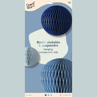 6 boules alvéolées à suspendre — vue 4