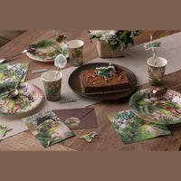 6 cartes d'invitation dinosaure — vue 2