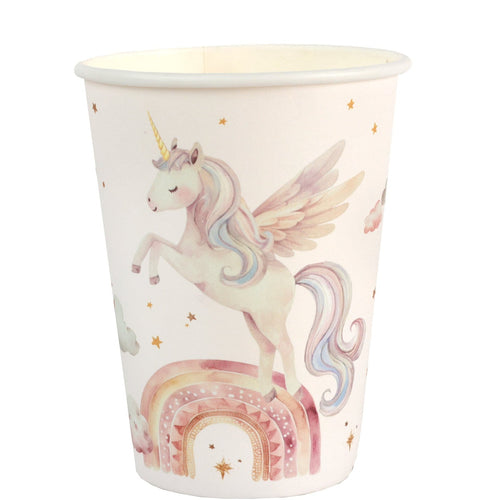 6 gobelets licorne magique