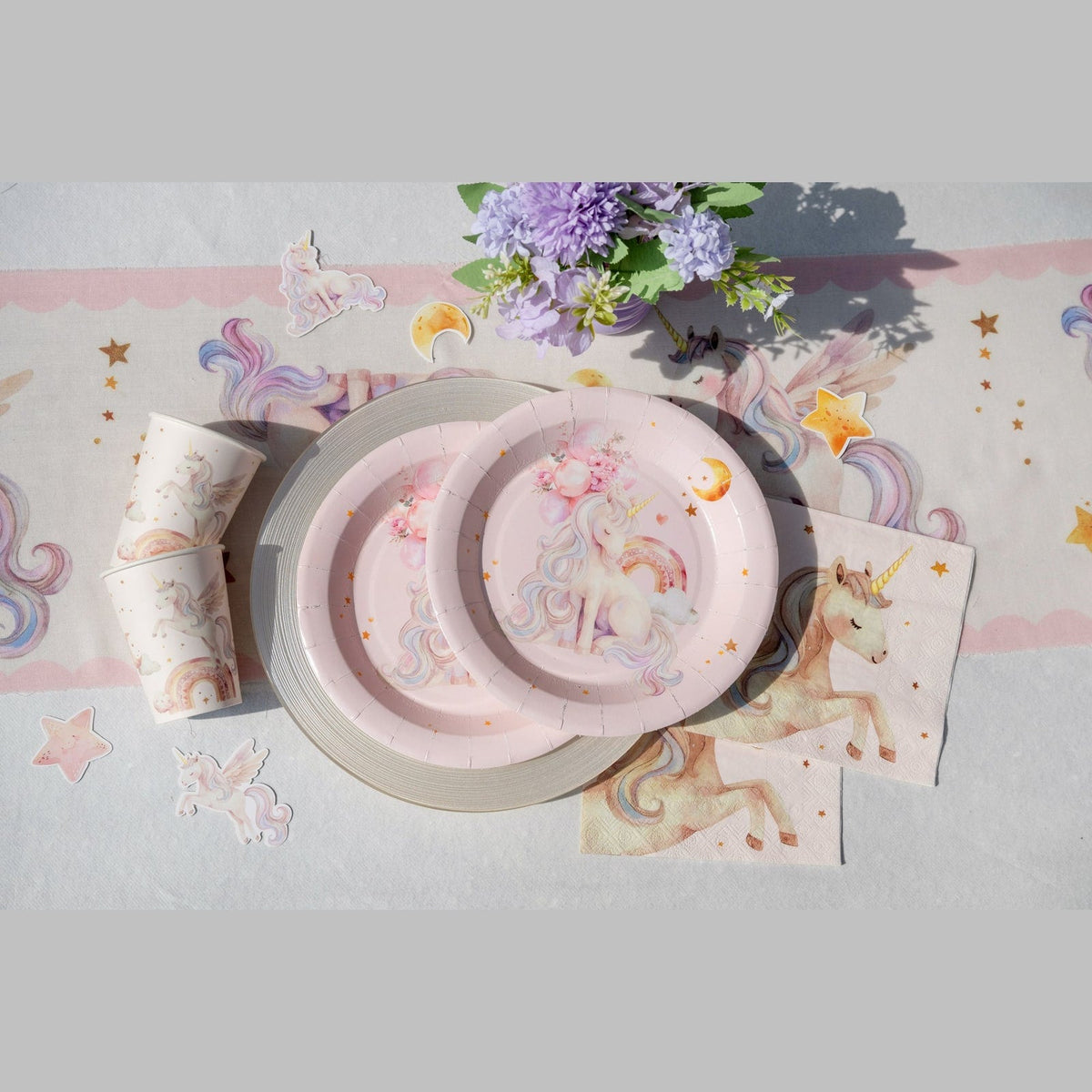 6 gobelets licorne magique — vue 2