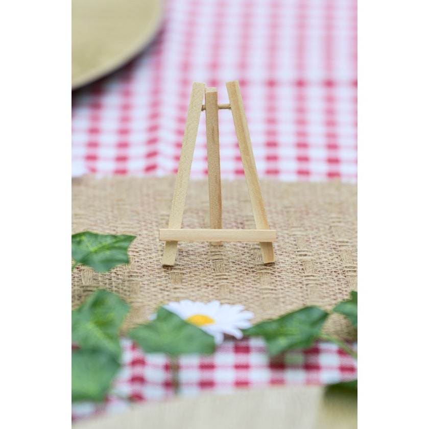 6 mini chevalets en bois, 8 cm — vue 2