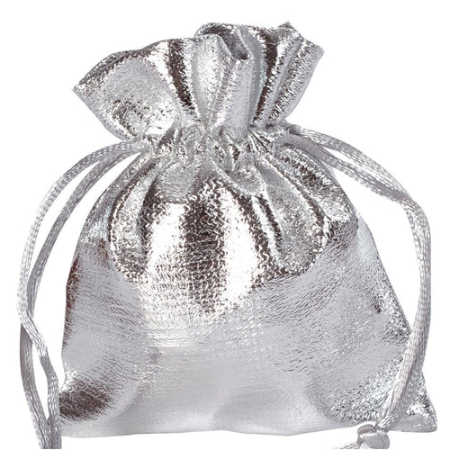 6 sachets brillants 8 x 10 cm, or ou argent