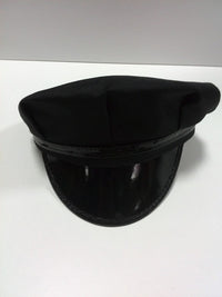 Casquette de chauffeur noire, visière laquée — visuel 3