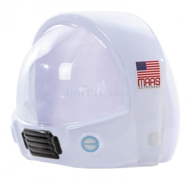 Casque de cosmonaute avec grande visière transparente