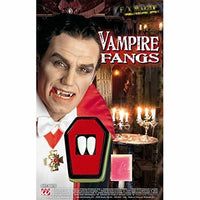 Dents de vampire à coller, qualité pro avec fixateur — visuel 2