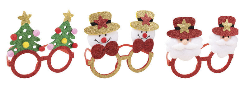 Lunettes de Noël en tissu, 3 modèles au choix — visuel 2