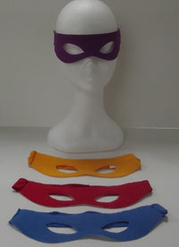 Déguisement Tortues Ninja enfant, 5 pièces avec 4 masques — visuel 4
