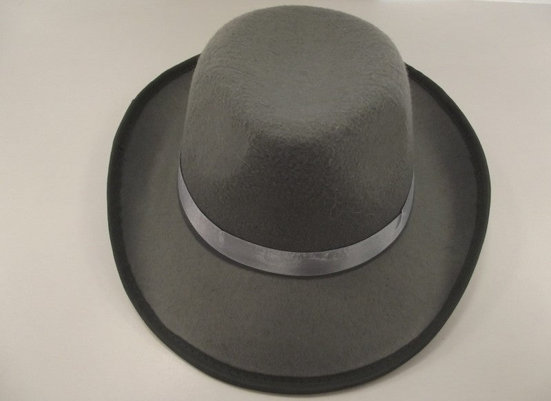Chapeau borsalino en feutrine avec ruban satin — visuel 4