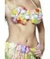 Soutien-gorge noix de coco à fleurs multicolores — visuel 2
