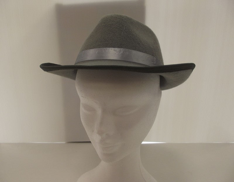 Chapeau borsalino en feutrine avec ruban satin — visuel 3