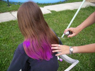 Spray coloration cheveux 125 ml, temporaire — visuel 2