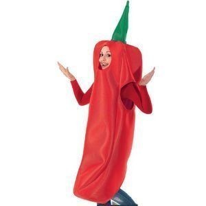 Déguisement de piment rouge adulte, 120 cm — visuel 1