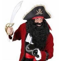 Crochet de pirate en plastique, 21 cm — visuel 3
