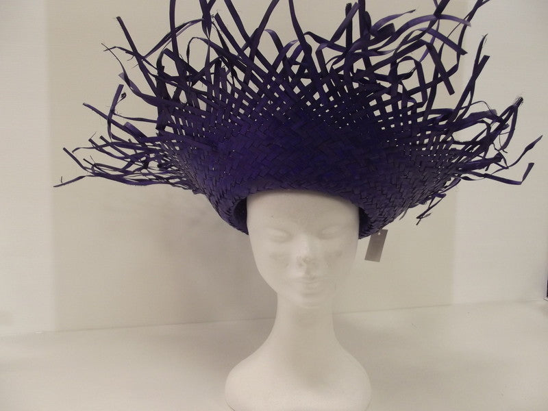 Chapeau hawaïen en paille tressée, taille unique — visuel 5