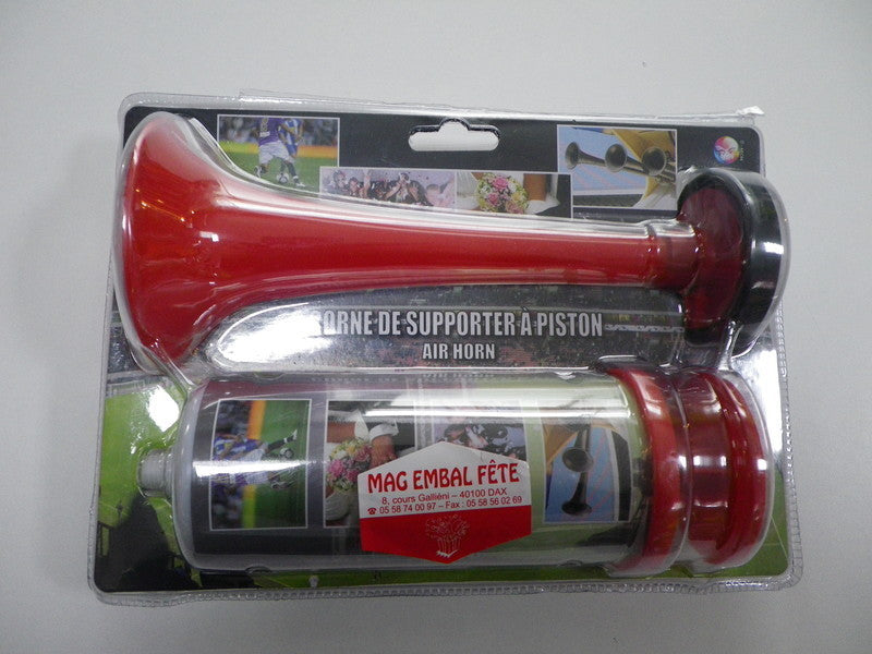 Corne de supporter manuelle à piston, sans gaz — visuel 3